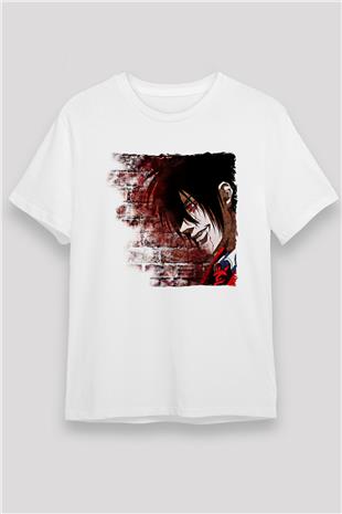 Alucard Unisex Baskılı Beyaz Tişört - Tshirt