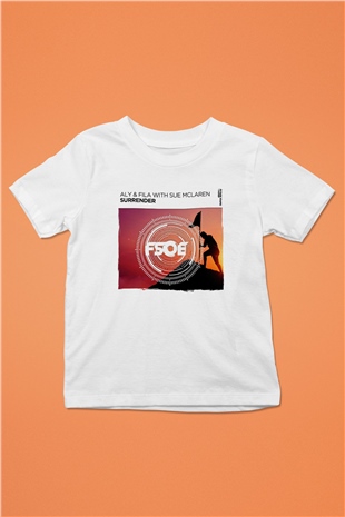 Aly & Fila Beyaz Unisex Çocuk Tişört