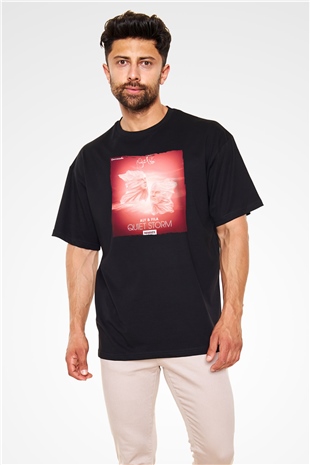 Aly & Fila Siyah Oversize Tişört Oversize T-shirt - TişörtFabrikası