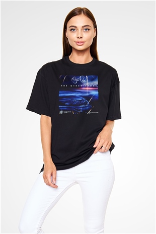 Aly & Fila Siyah Oversize Tişört Oversize T-shirt - TişörtFabrikası