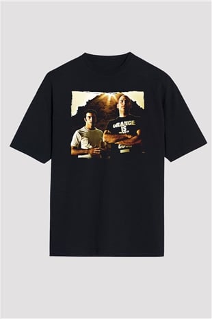 Aly & Fila Siyah Oversize Tişört Oversize T-shirt - TişörtFabrikası
