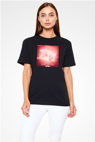Aly & Fila Siyah Unisex Tişört T-Shirt - TişörtFabrikası