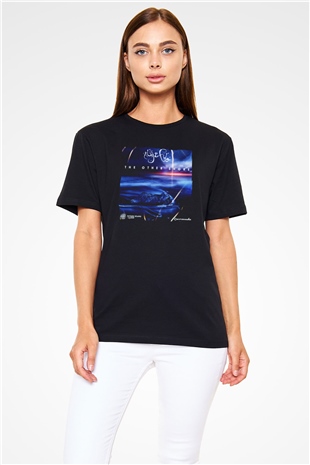 Aly & Fila Siyah Unisex Tişört T-Shirt - TişörtFabrikası