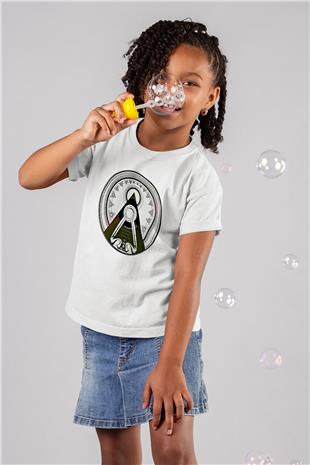 Amaranthe Baskılı Beyaz Unisex Beyaz Çocuk Tişört - Tshirt