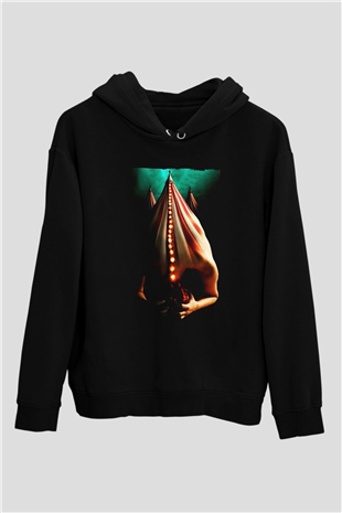 American Horror Story Siyah Unisex Hoodie