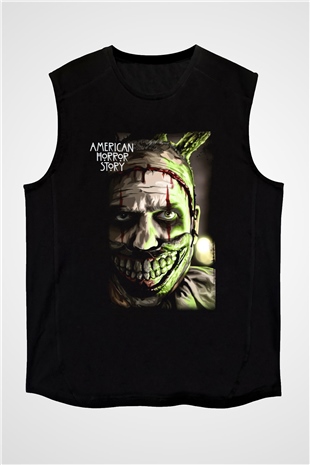 American Horror Story Siyah Unisex Kolsuz Tişört