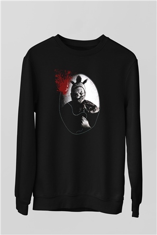American Horror Story Siyah Unisex Sweatshirt