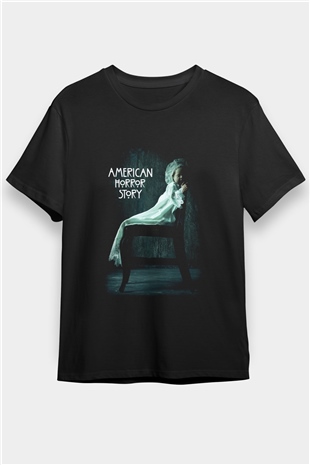 American Horror Story Siyah Unisex Tişört T-Shirt