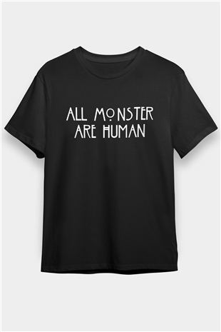 American Horror Story Siyah Unisex Tişört T-Shirt