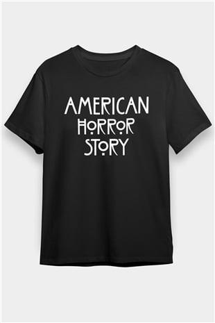 American Horror Story Siyah Unisex Tişört T-Shirt