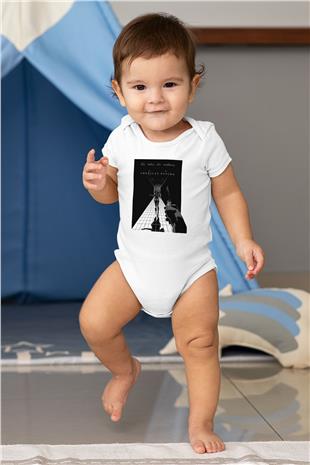 American Psycho Baskılı Beyaz Unisex Bebek Body - Zıbın