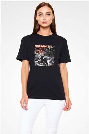 Amon Amarth Baskılı Unisex Siyah Tişört