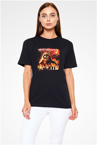 Amon Amarth Baskılı Unisex Siyah Tişört