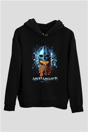 Amon Amarth Siyah Unisex Hoodie