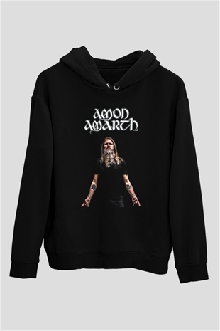 Amon Amarth Siyah Unisex Hoodie