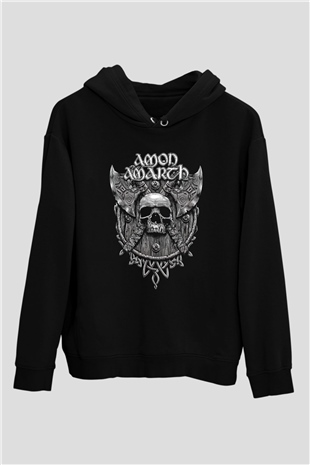 Amon Amarth Siyah Unisex Hoodie