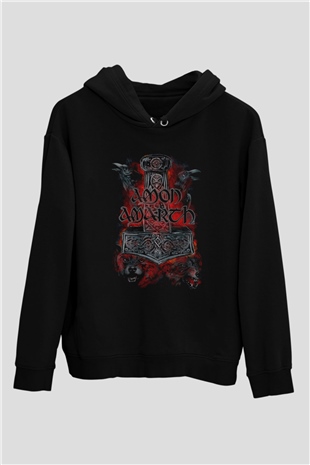 Amon Amarth Siyah Unisex Hoodie