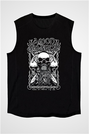 Amon Amarth Siyah Unisex Kolsuz Tişört