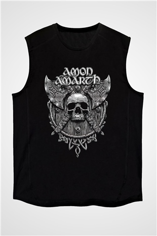 Amon Amarth Siyah Unisex Kolsuz Tişört