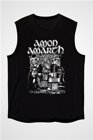 Amon Amarth Siyah Unisex Kolsuz Tişört