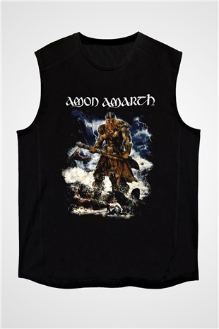 Amon Amarth Siyah Unisex Kolsuz Tişört