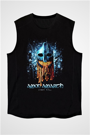 Amon Amarth Siyah Unisex Kolsuz Tişört
