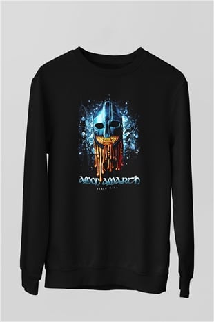 Amon Amarth Siyah Unisex Sweatshirt