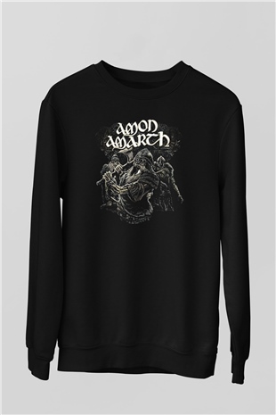 Amon Amarth Siyah Unisex Sweatshirt