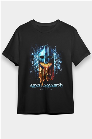Amon Amarth Siyah Unisex Tişört T-Shirt - TişörtFabrikası
