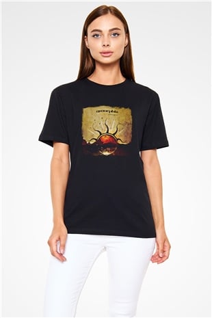Amorphis Baskılı Unisex Siyah Tişört