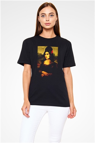 Amy Winehouse Siyah Unisex Tişört T-Shirt - TişörtFabrikası