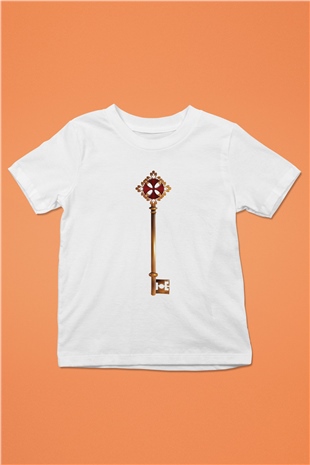 Anahtarcı Beyaz Unisex Çocuk Tişört