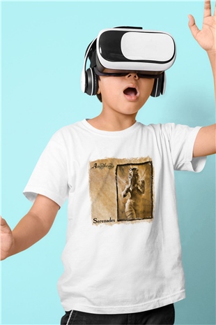 Anathema Baskılı Unisex Beyaz Çocuk Tişört