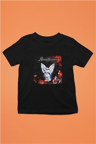 Anathema Baskılı Unisex Siyah Çocuk Tişört