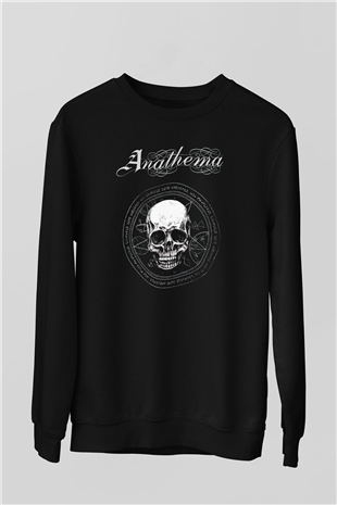 Anathema Siyah Unisex Sweatshirt