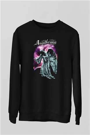 Anathema Siyah Unisex Sweatshirt