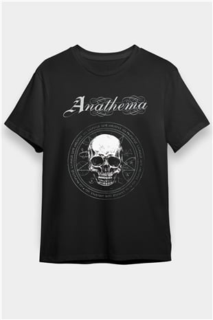Anathema Siyah Unisex Tişört T-Shirt - TişörtFabrikası