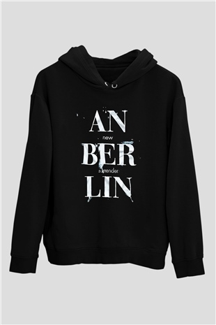 Anberlin Siyah Unisex Hoodie