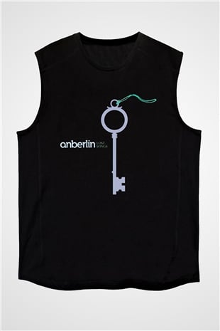 Anberlin Siyah Unisex Kolsuz Tişört