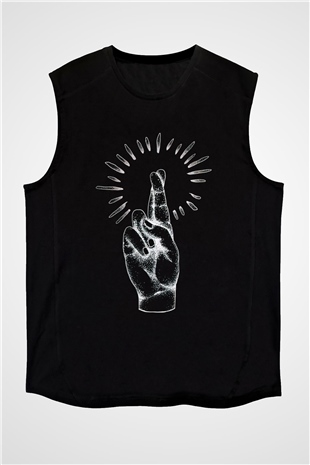 Anberlin Siyah Unisex Kolsuz Tişört