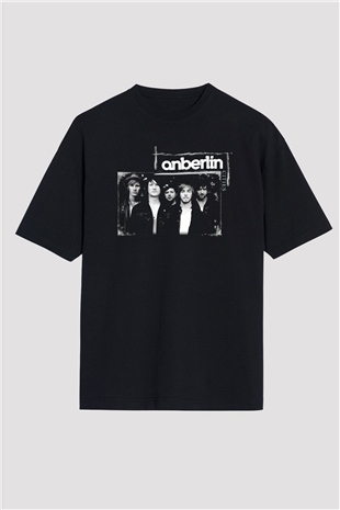 Anberlin Siyah Oversize Tişört Oversize T-shirt - TişörtFabrikası