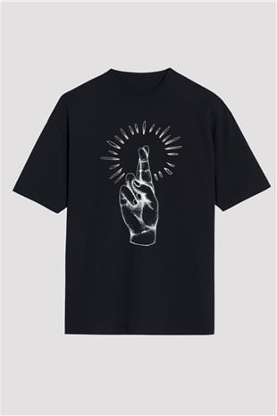 Anberlin Siyah Oversize Tişört Oversize T-shirt - TişörtFabrikası