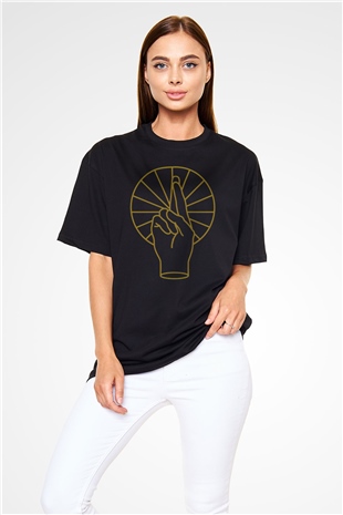 Anberlin Siyah Oversize Tişört Oversize T-shirt - TişörtFabrikası