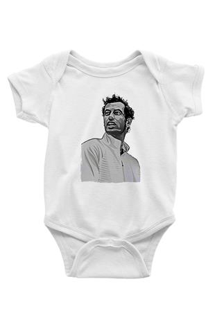 Andy Murray Baskılı Beyaz Unisex Bebek Body - Zıbın