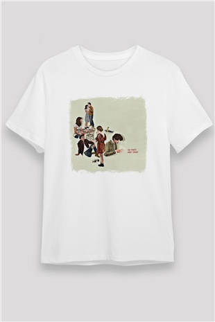 Andy Shauf Baskılı Unisex Beyaz Tişört