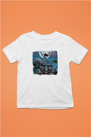 Angel Dust Baskılı Unisex Beyaz Çocuk Tişört