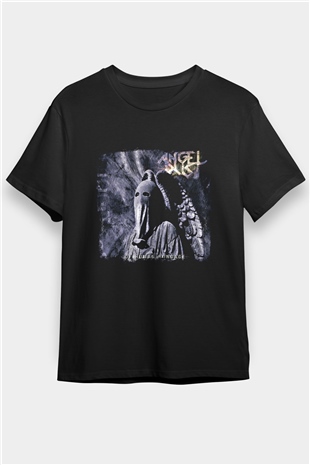 Angel Dust Baskılı Unisex Siyah Tişört