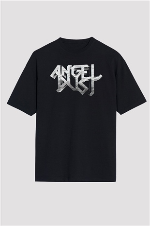 Angel Dust Siyah Oversize Tişört Oversize T-shirt - TişörtFabrikası