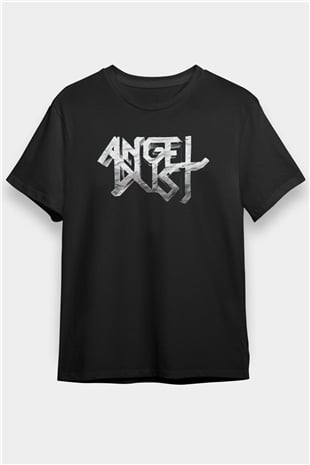 Angel Dust Siyah Unisex Tişört T-Shirt - TişörtFabrikası