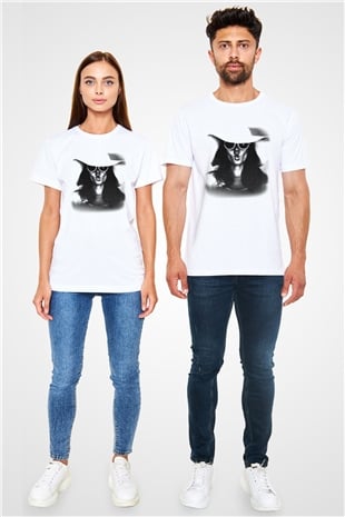 Angelina Jolie Beyaz Unisex Tişört T-Shirt - TişörtFabrikası